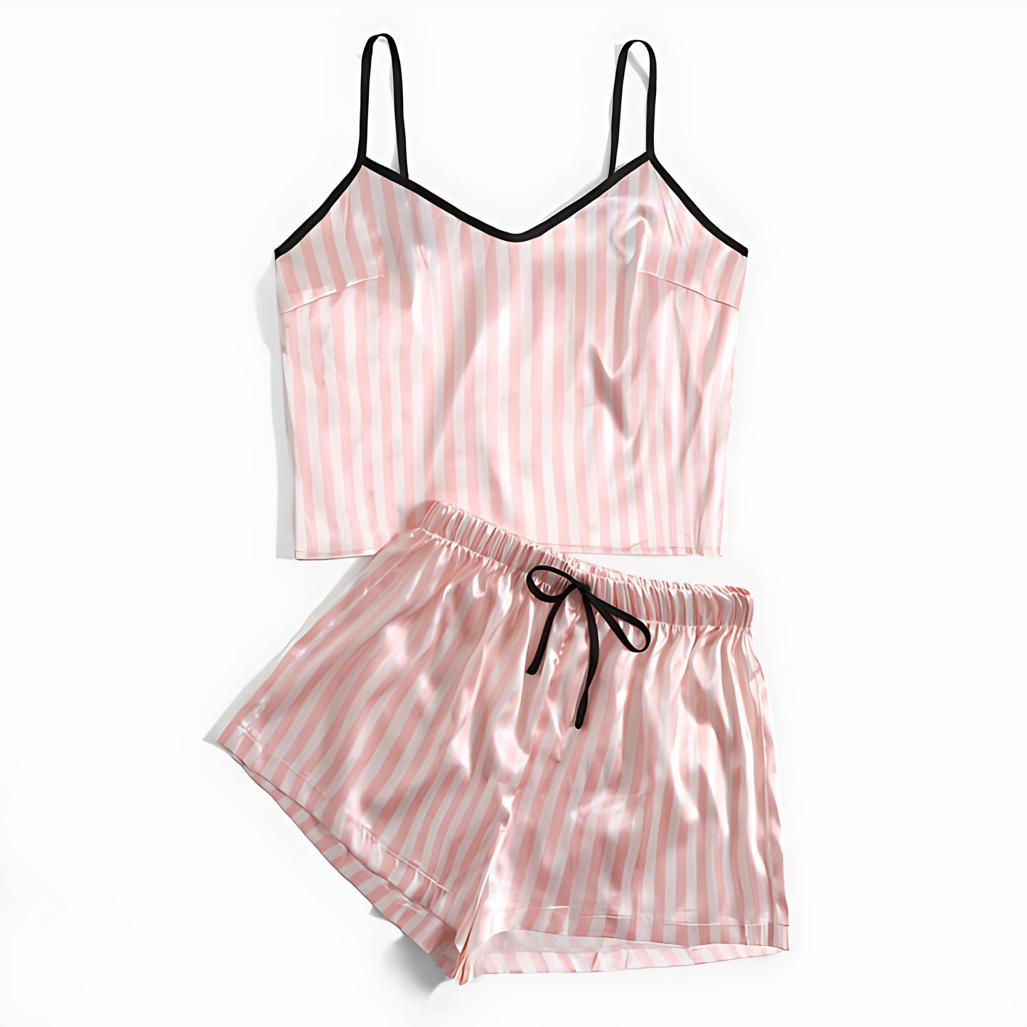 Sexy Stripe Sleepwear Set