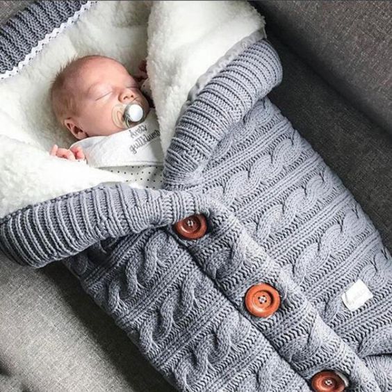 Sacos de dormir cálidos de invierno para bebés