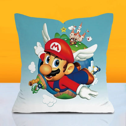 Super Mario Bros Pillow with Cover