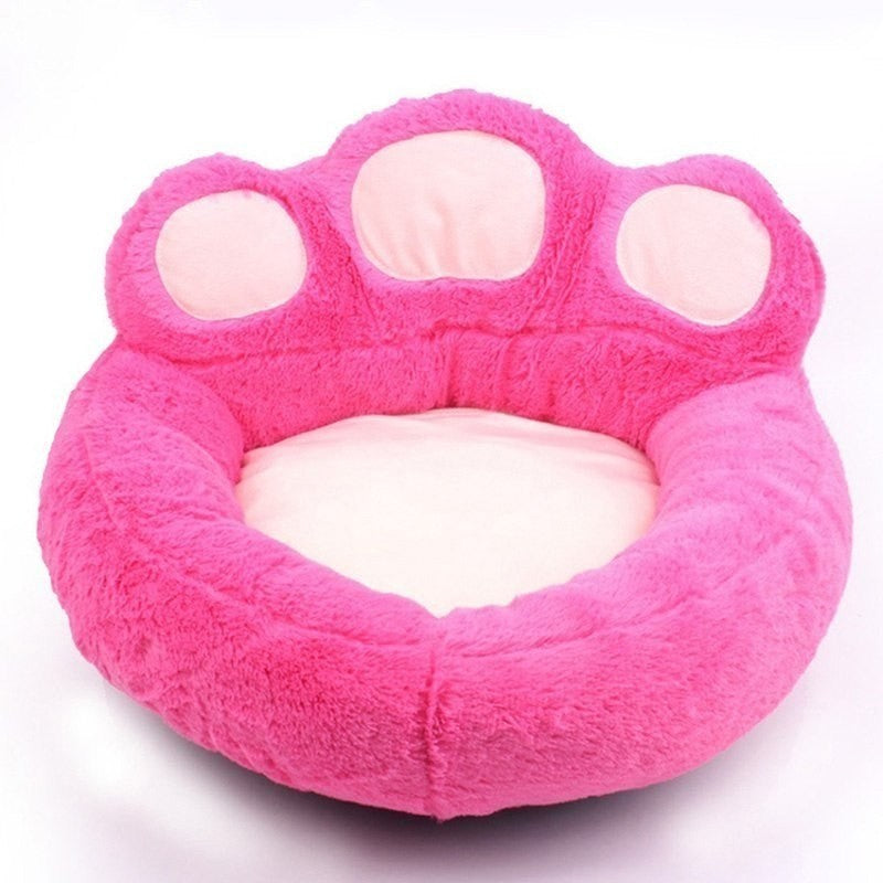 Paw Shape Washable Sleeping Dog Bed