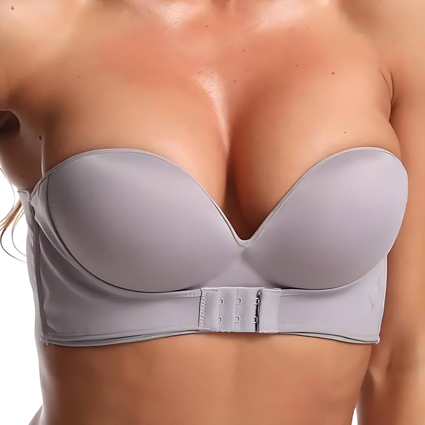 Soutien-gorge push-up invisible sans bretelles