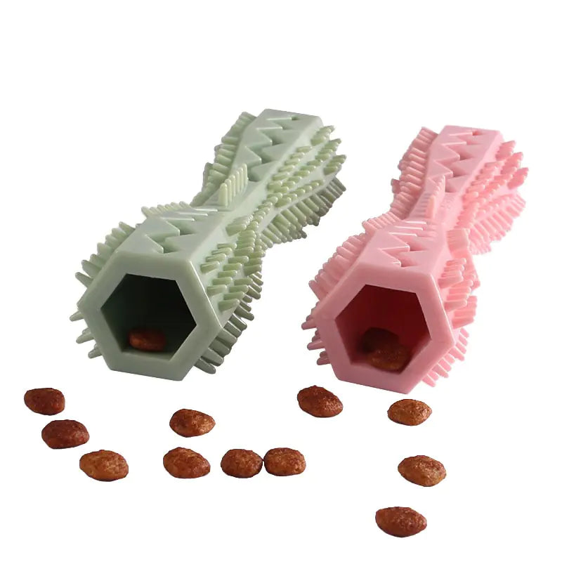 Pet Molar Teeth Cleaner Hexagonal Toy